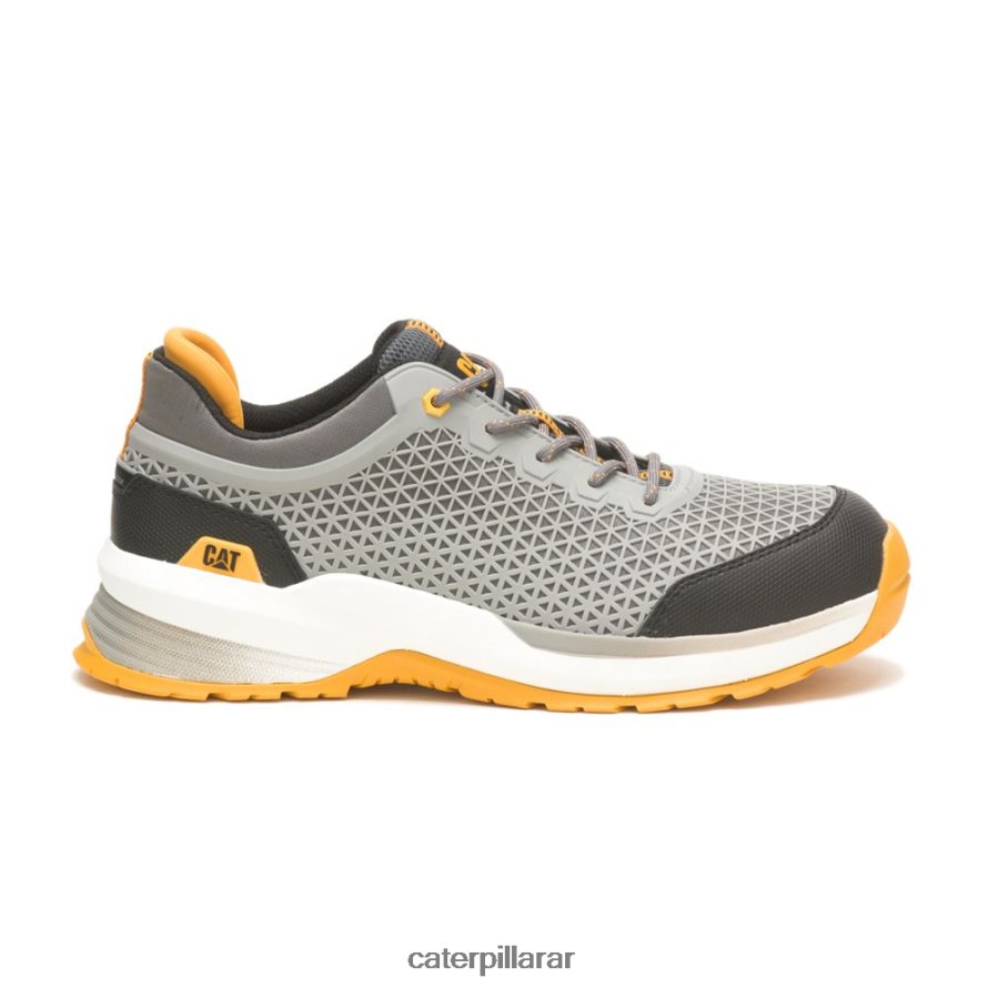 8F44LN98 Caterpillar Zapato de trabajo con punta de material compuesto aerodinámico 2.0 hombres carbón medio/paloma | zapatos de trabajo