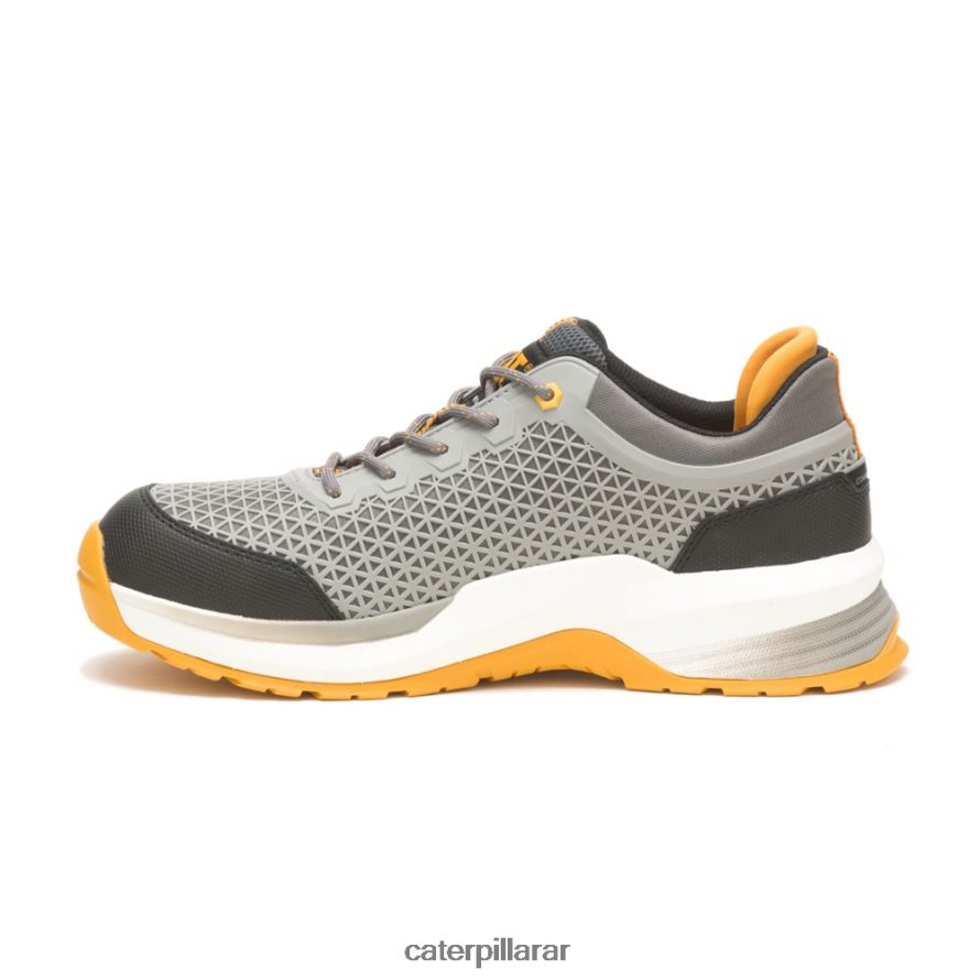8F44LN98 Caterpillar Zapato de trabajo con punta de material compuesto aerodinámico 2.0 hombres carbón medio/paloma | zapatos de trabajo
