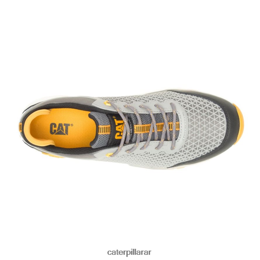 8F44LN98 Caterpillar Zapato de trabajo con punta de material compuesto aerodinámico 2.0 hombres carbón medio/paloma | zapatos de trabajo