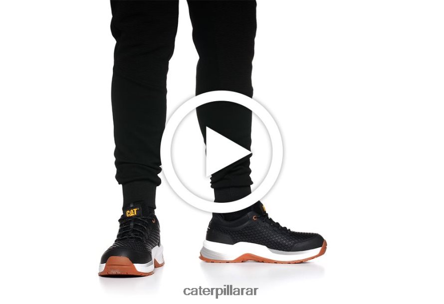 8F44LN98 Caterpillar Zapato de trabajo con punta de material compuesto aerodinámico 2.0 hombres carbón medio/paloma | zapatos de trabajo