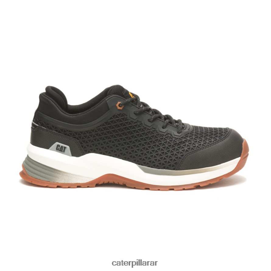 8F44LN99 Caterpillar Zapato de trabajo con punta de material compuesto aerodinámico 2.0 hombres negro | zapatos de trabajo