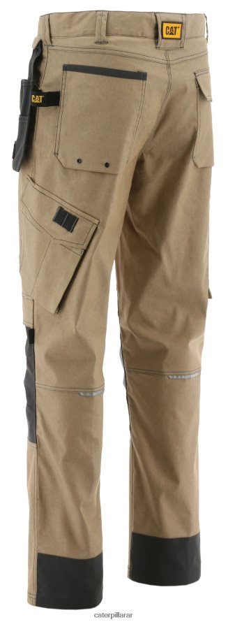 8F44LN117 Caterpillar pantalón defensor h2o hombres arena oscura | fondos
