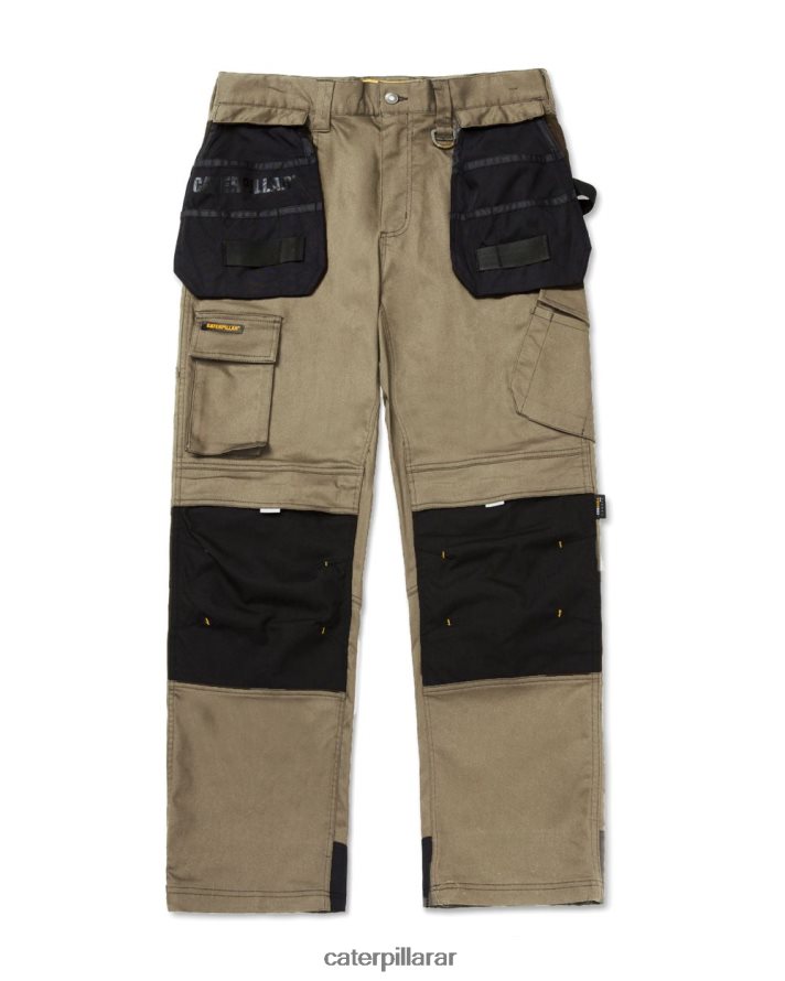 8F44LN117 Caterpillar pantalón defensor h2o hombres arena oscura | fondos
