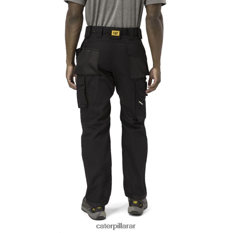 8F44LN246 Caterpillar pantalón de marca hombres negro | fondos