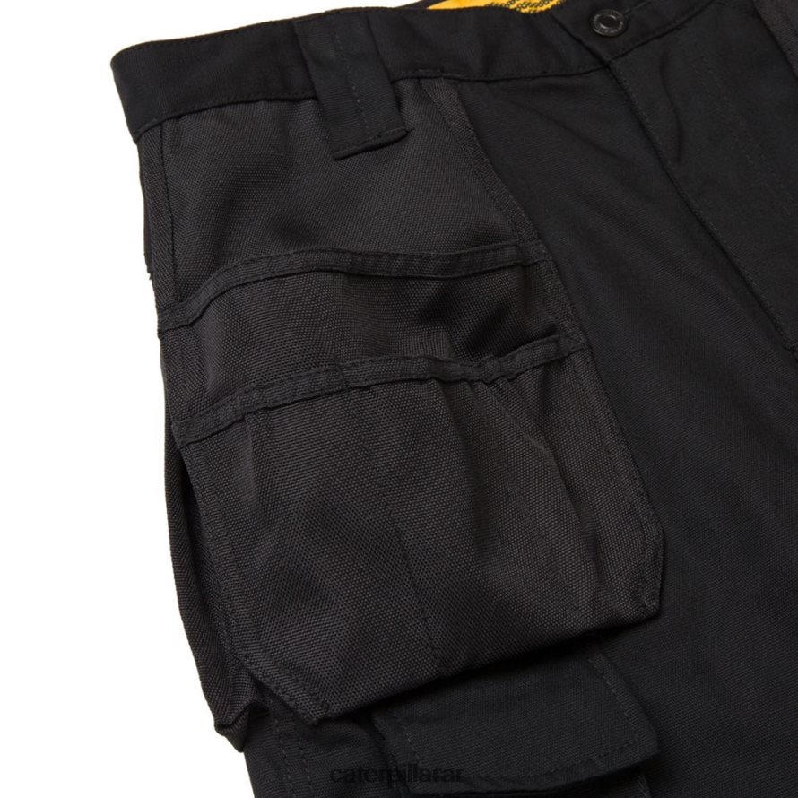 8F44LN246 Caterpillar pantalón de marca hombres negro | fondos