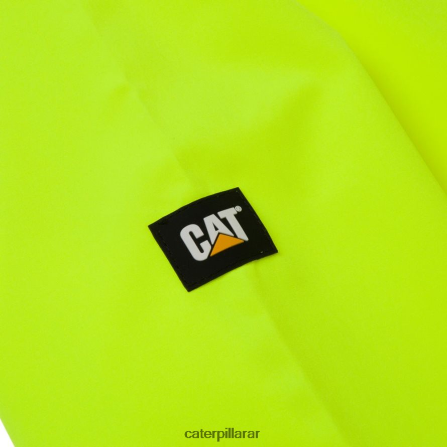 8F44LN114 Caterpillar chaqueta de lluvia esencial hombres amarillo de alta visibilidad | tops y ropa de abrigo