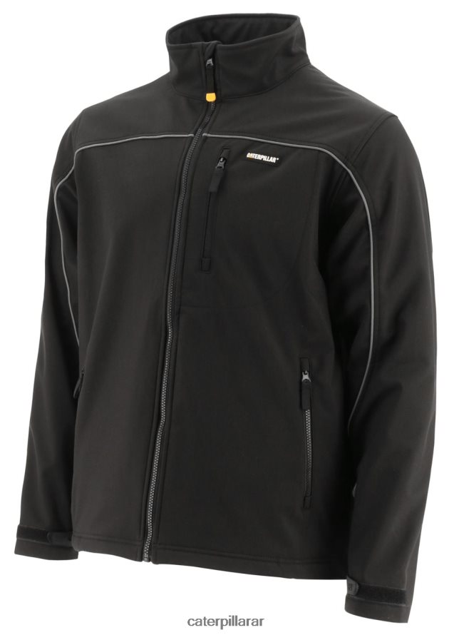 8F44LN116 Caterpillar chaqueta de caparazón blando hombres negro | tops y ropa de abrigo