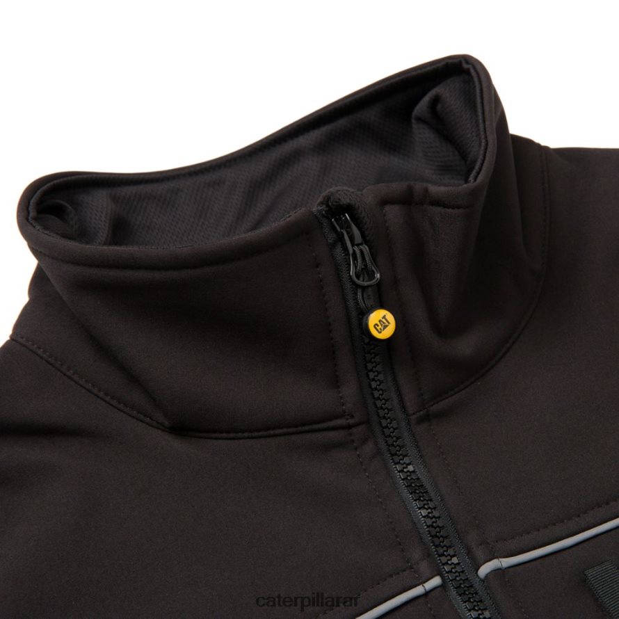 8F44LN116 Caterpillar chaqueta de caparazón blando hombres negro | tops y ropa de abrigo