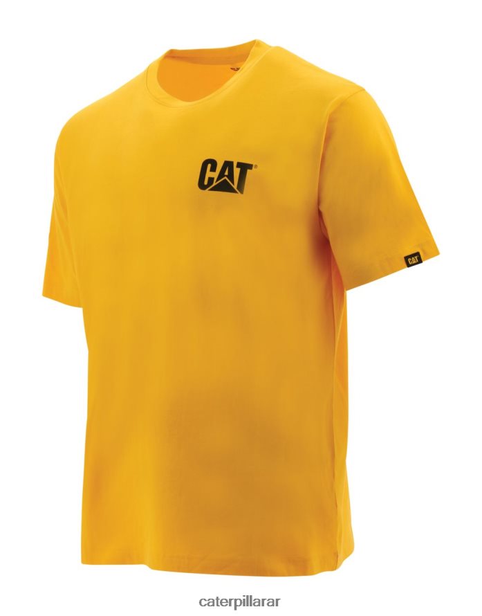8F44LN211 Caterpillar camiseta de marca registrada hombres amarillo | tops y ropa de abrigo