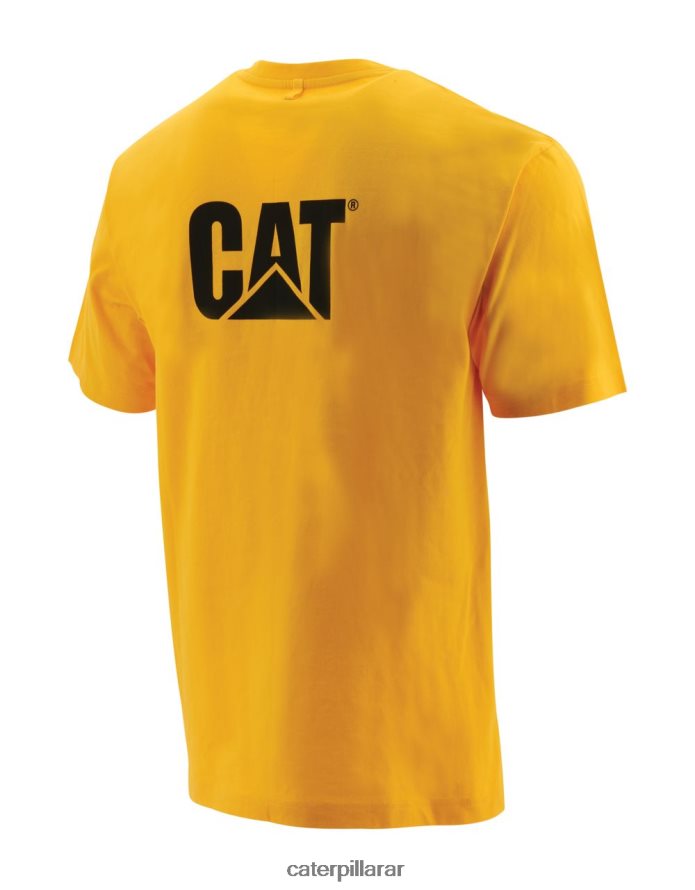 8F44LN211 Caterpillar camiseta de marca registrada hombres amarillo | tops y ropa de abrigo