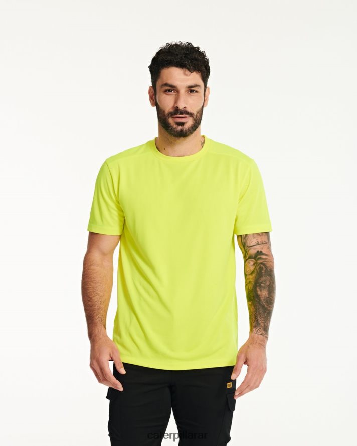 8F44LN218 Caterpillar camiseta de manga corta coolmax hombres negro | tops y ropa de abrigo