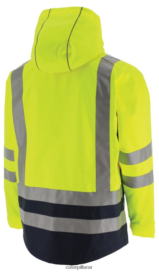 8F44LN220 Caterpillar impermeable de alta visibilidad hombres amarillo de alta visibilidad | tops y ropa de abrigo