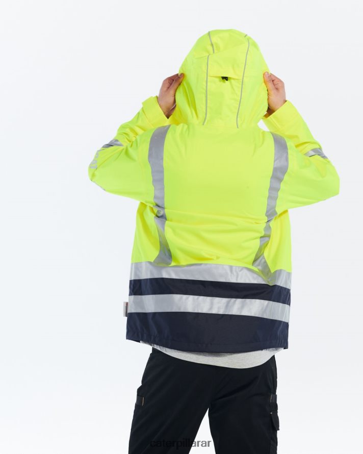 8F44LN220 Caterpillar impermeable de alta visibilidad hombres amarillo de alta visibilidad | tops y ropa de abrigo