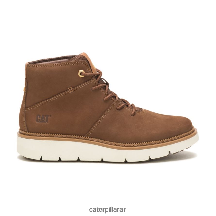 8F44LN305 Caterpillar Bota media Chariot con puntera lisa mujer bisonte | botas casuales