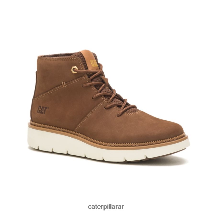 8F44LN305 Caterpillar Bota media Chariot con puntera lisa mujer bisonte | botas casuales