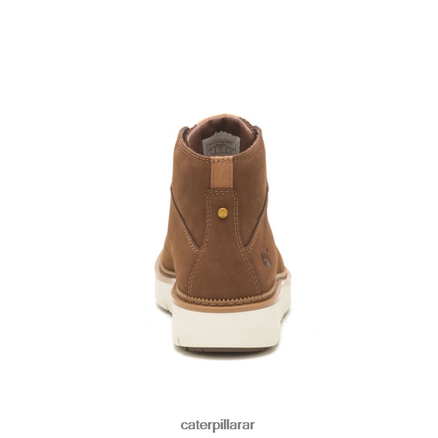 8F44LN305 Caterpillar Bota media Chariot con puntera lisa mujer bisonte | botas casuales