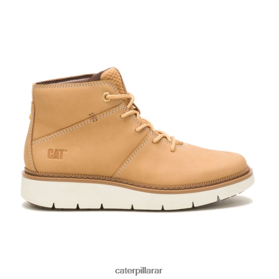 8F44LN306 Caterpillar Bota media Chariot con puntera lisa mujer reinicio cariño | botas casuales