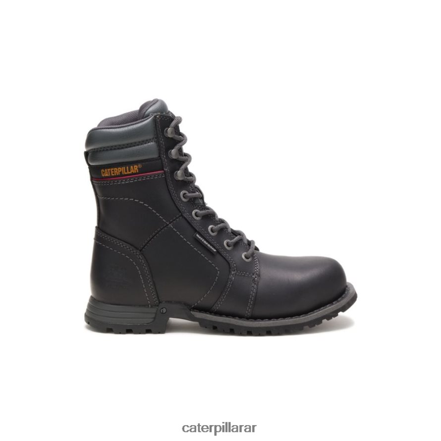 8F44LN262 Caterpillar bota de trabajo impermeable con punta de acero echo mujer negro | botas de trabajo