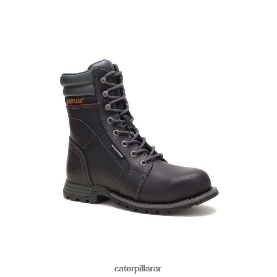 8F44LN262 Caterpillar bota de trabajo impermeable con punta de acero echo mujer negro | botas de trabajo