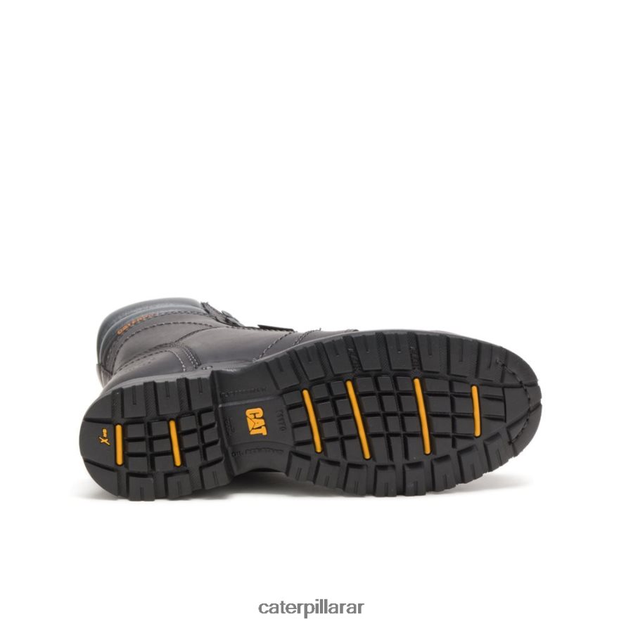 8F44LN262 Caterpillar bota de trabajo impermeable con punta de acero echo mujer negro | botas de trabajo