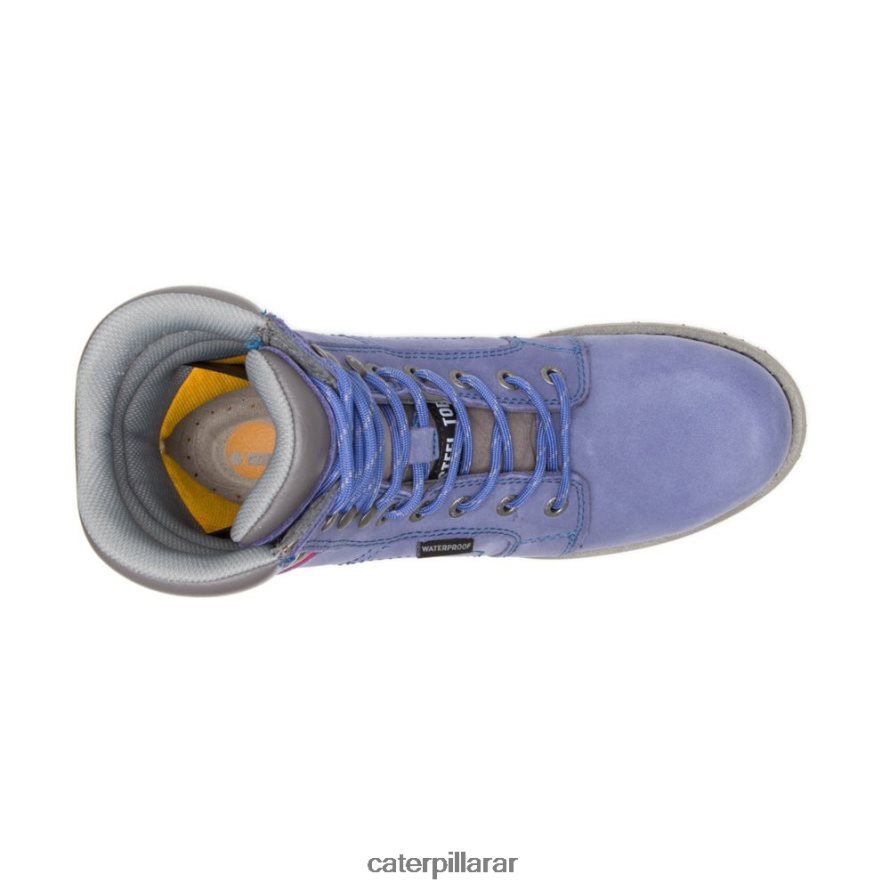 8F44LN264 Caterpillar bota de trabajo impermeable con punta de acero echo mujer aguja | botas de trabajo