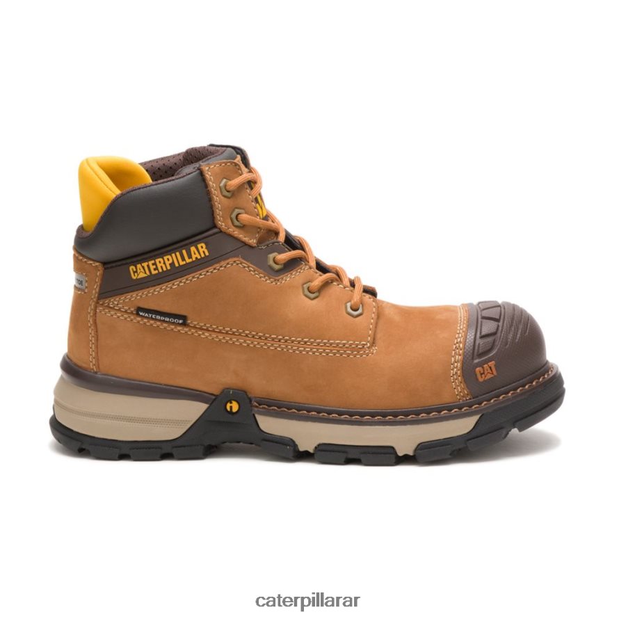 8F44LN268 Caterpillar Bota de trabajo impermeable con punta de compuesto de carbono para excavadoras Superlite mujer sudán marrón | botas de trabajo