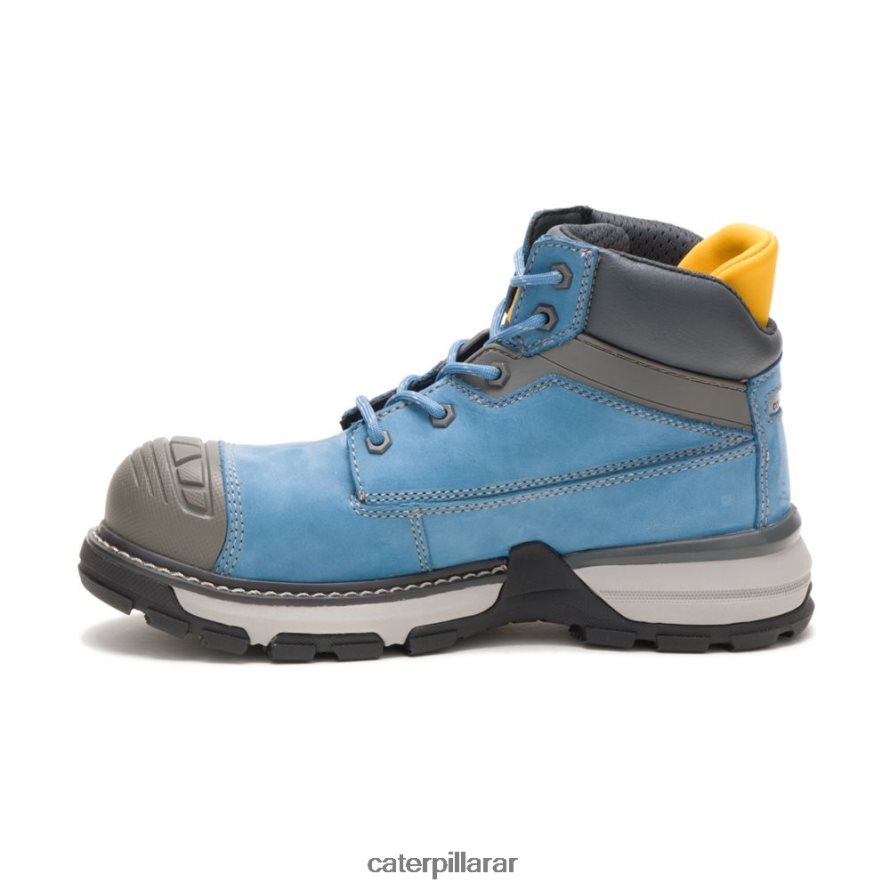 8F44LN269 Caterpillar Bota de trabajo impermeable con punta de compuesto de carbono para excavadoras Superlite mujer Cielo azul | botas de trabajo