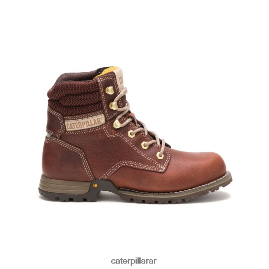 8F44LN274 Caterpillar bota de trabajo de cachemira de 6" mujer leonado | botas de trabajo