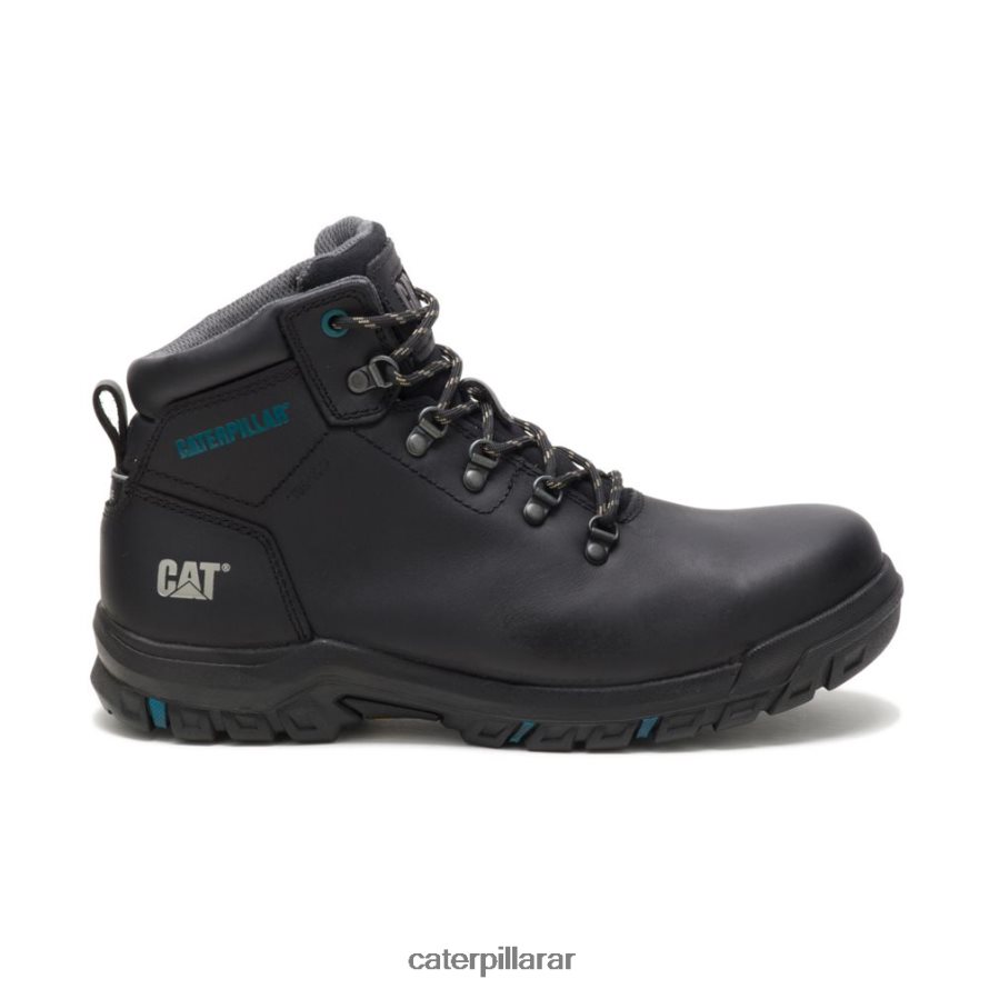8F44LN276 Caterpillar bota de trabajo impermeable con punta de acero mae mujer negro | botas de trabajo