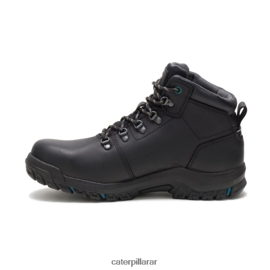 8F44LN276 Caterpillar bota de trabajo impermeable con punta de acero mae mujer negro | botas de trabajo