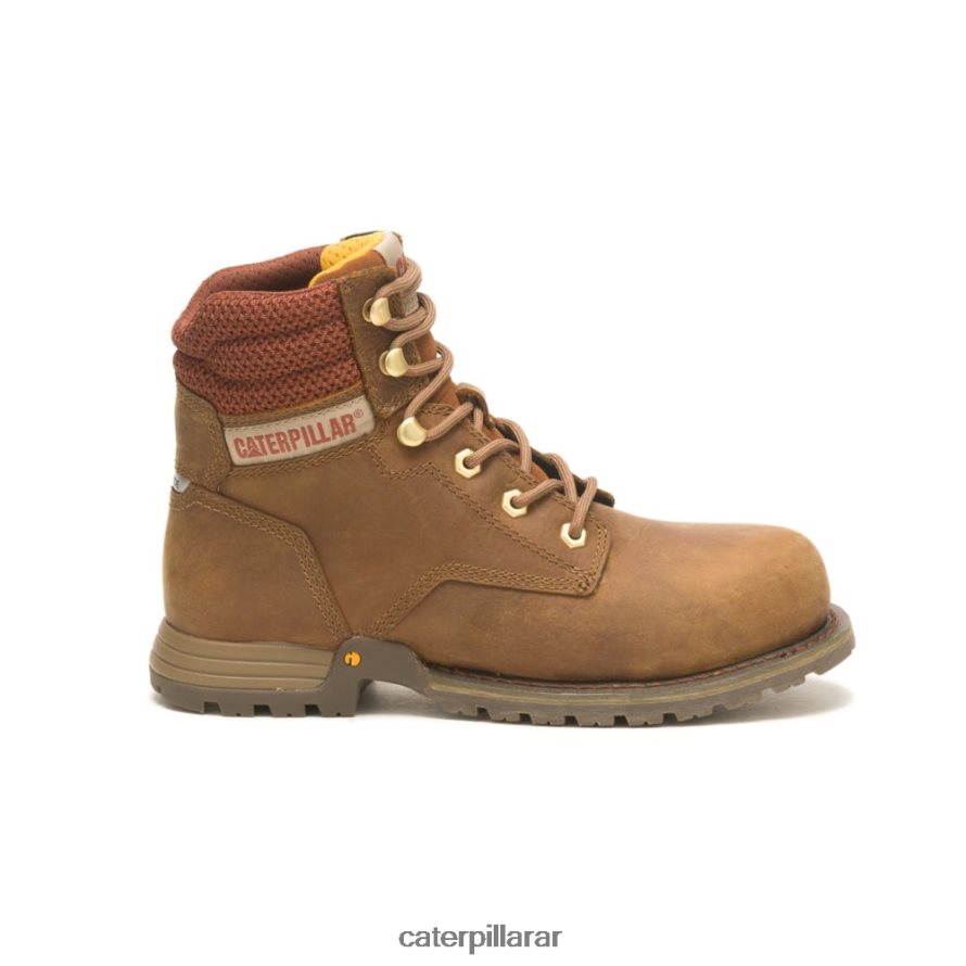8F44LN278 Caterpillar bota de trabajo con puntera de acero de cachemira de 6" mujer pirámide | botas de trabajo