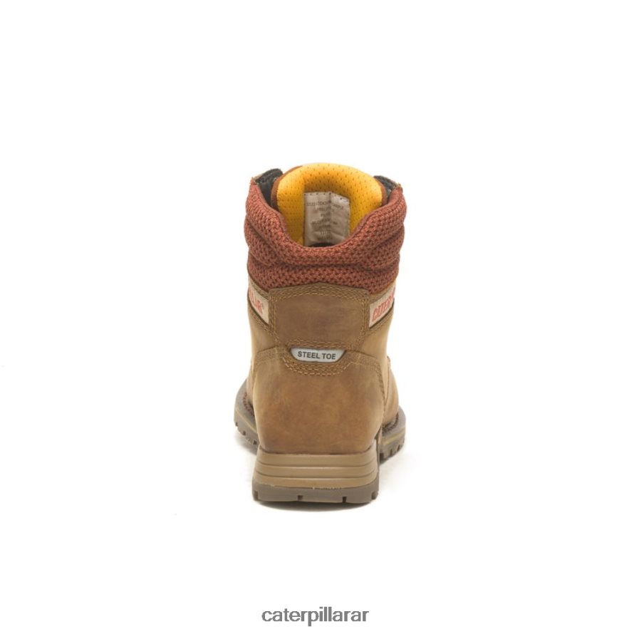 8F44LN278 Caterpillar bota de trabajo con puntera de acero de cachemira de 6