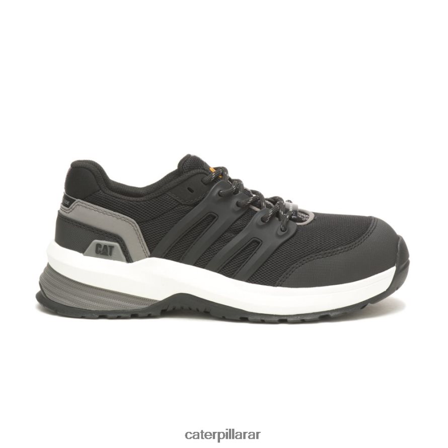 8F44LN297 Caterpillar Zapato de trabajo con punta de material compuesto aerodinámico 2.0 mujer carbón negro/medio | zapatos de trabajo