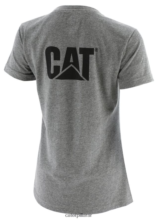 8F44LN310 Caterpillar camiseta de marca registrada mujer gris | tops y ropa de abrigo