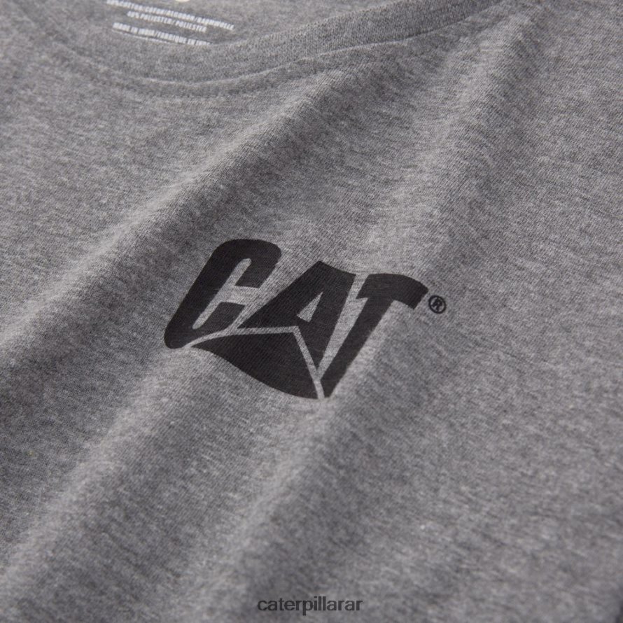 8F44LN310 Caterpillar camiseta de marca registrada mujer gris | tops y ropa de abrigo